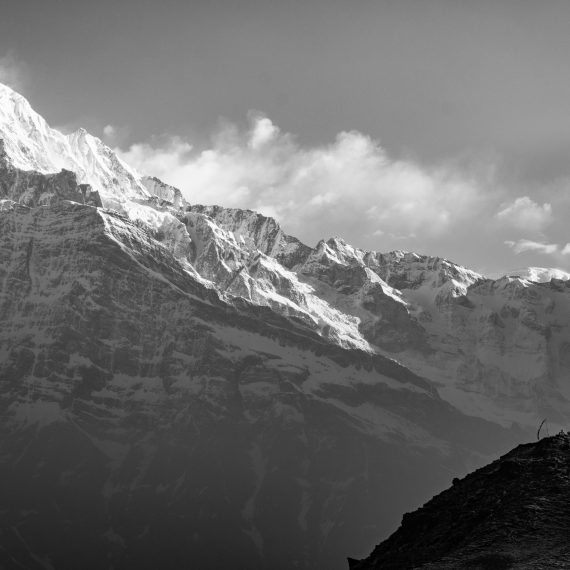 photo d'un montagne Népalais.